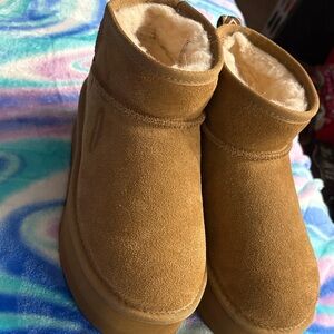 Cozy Tan Women’s Boots